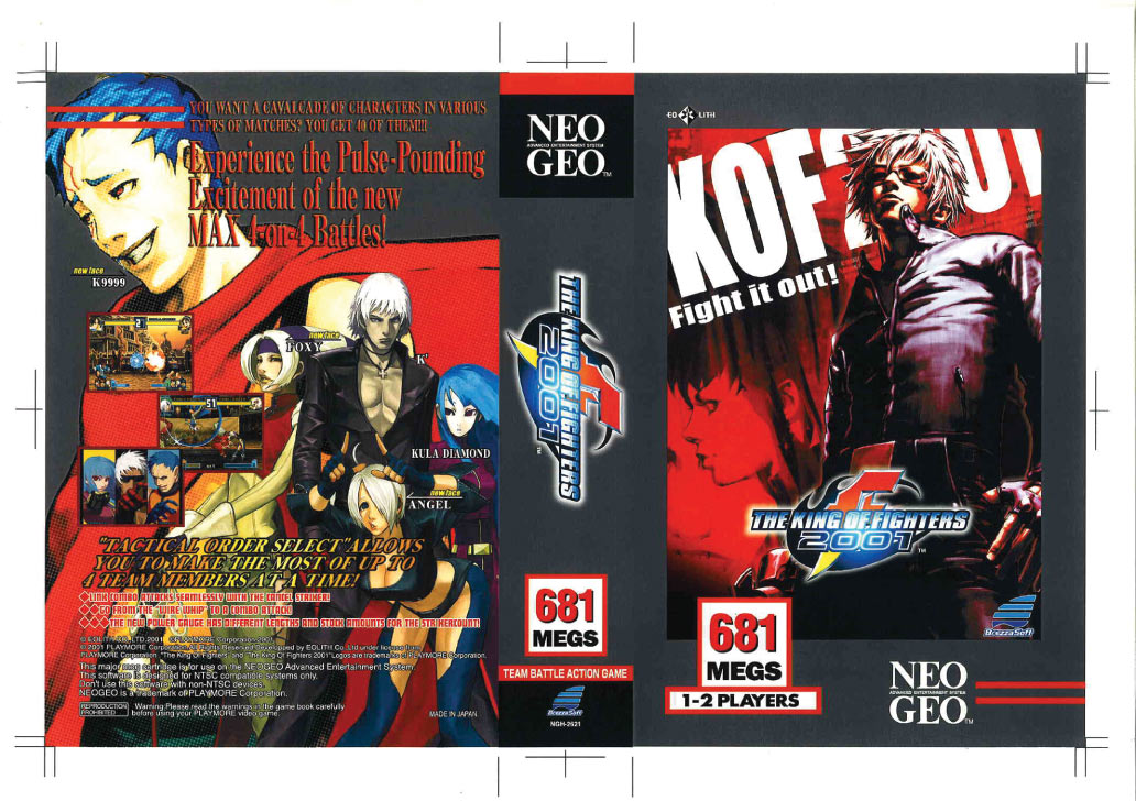 NeoStore.com - The King of Fighters 2001 classic English AES