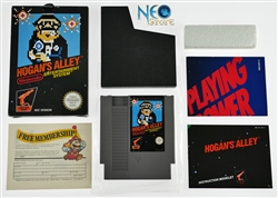 Hogan's Alley™ Nintendo (NES) 1984. Made in Japan and released in U.K.