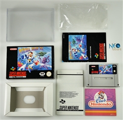 MEGA MAN X Super Nintendo (SNES), Made in Japan, version PAL.