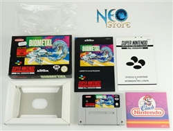 BIOMETAL Super Nintendo (SNES), Made in Japan, version PAL.