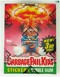 Garbage Pail Kids 3rd Series new box 48 wax packs US version Topps 1986