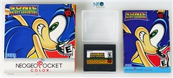 Sonic The Hedgehog Pocket Adventure (carton box) English Neo-Geo Pocket Color NGPC