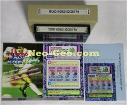 Tecmo World Soccer '96 English MVS cartridge