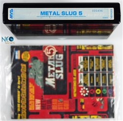 Metal Slug 5 English MVS cartridge