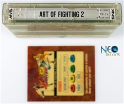 Art of Fighting 2 English MVS cartridge