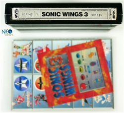 Sonic Wings 3 English MVS cartridge