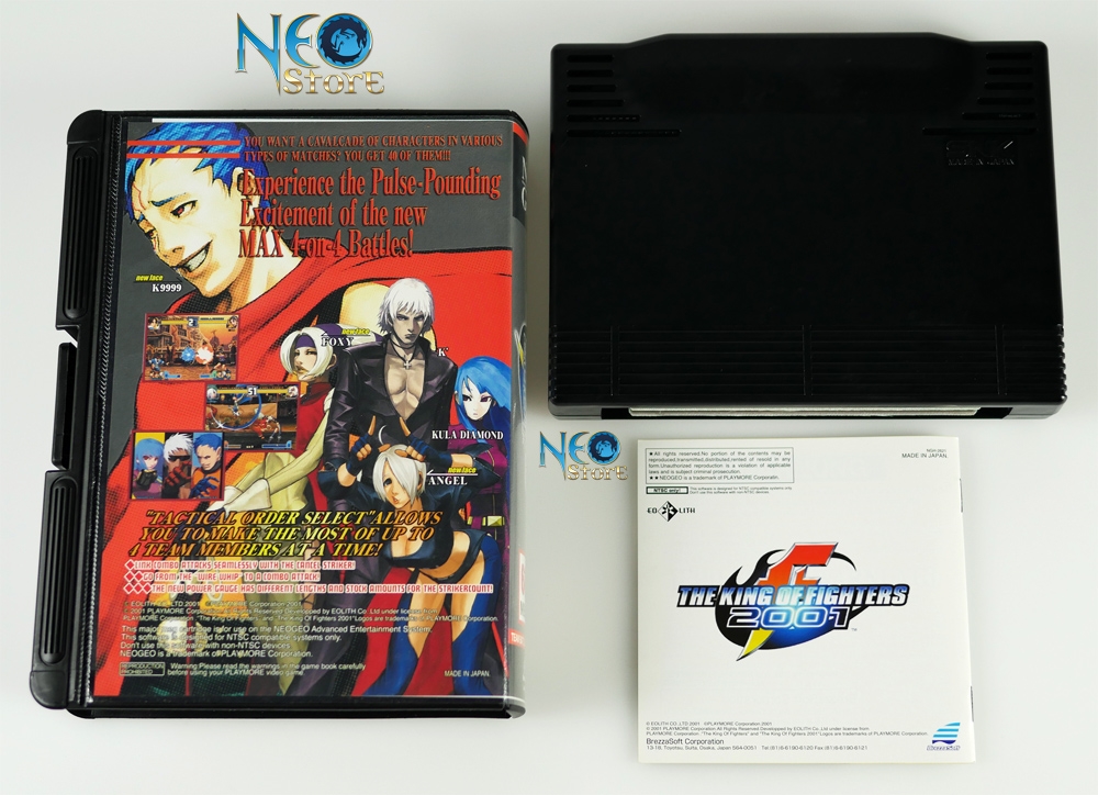 KING OF FIGHTERS 2000 Netto Manga Anthology Comic Japan Neo Geo AES Book  2001