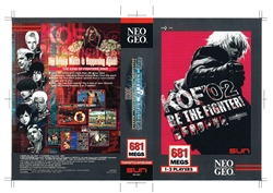 The King of Fighters 2002 classic insert