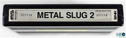 Metal Slug 2 English MVS cartridge (holographic)