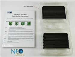 MVS cartridge slot replacement kit for Neo-Geo arcade system