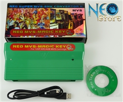 MVS MagicKey - multifunction MVS to AES Neo-Geo converter