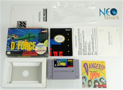 D-FORCE Super Nintendo (SNES), Made in Japan, version USA.