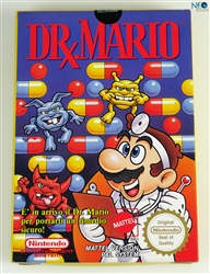 DR. MARIO™ Nintendo (NES), Mattel version PAL, Made in Japan.