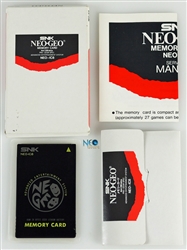 Neo-Geo Memory Card by SNK, model NEO-IC8 (white box version)