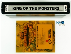 King of the Monsters English MVS cartridge