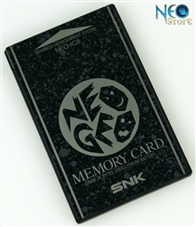 Neo-Geo Memory Card by SNK, model NEO-IC8 (black box version, loose)