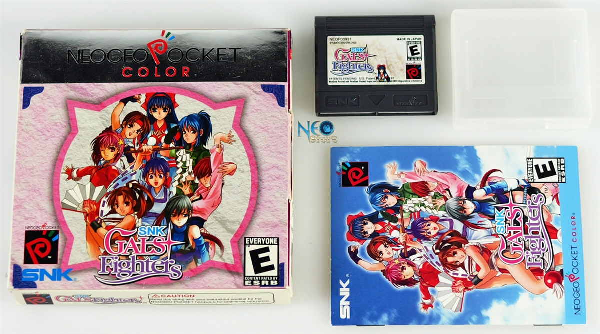 SNK Gals' Fighters English Neo-Geo Pocket Color NGPC