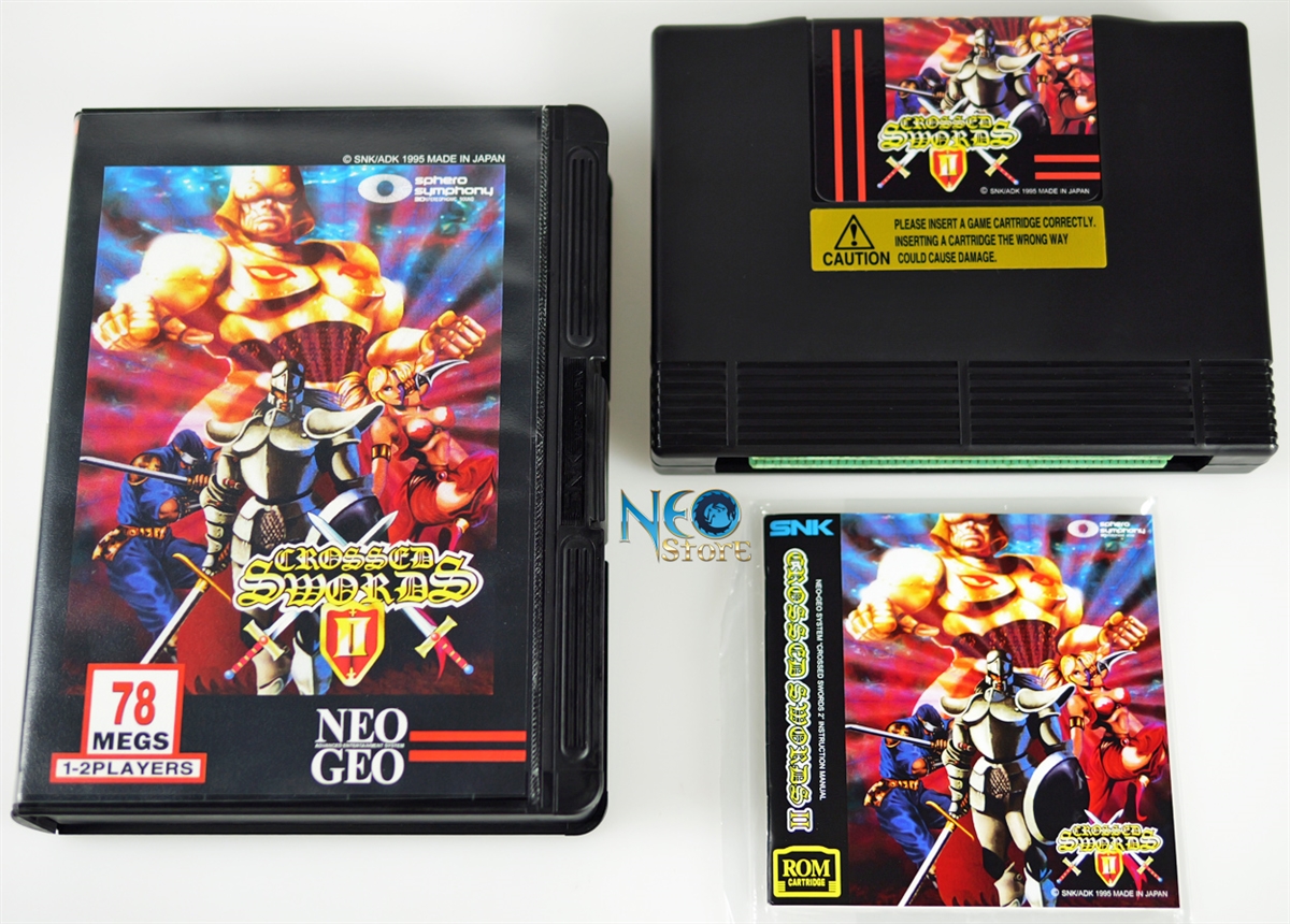 Buy Crossed Swords SNK Neo Geo AES Video Games on the Store