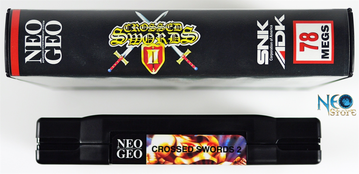 crossed swords neo geo products for sale