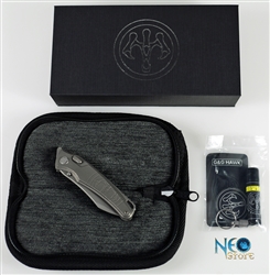 G&G Hawk Knife Designs Talon full tumbled titanium w/ M390 blade from September 2, 2025 drop