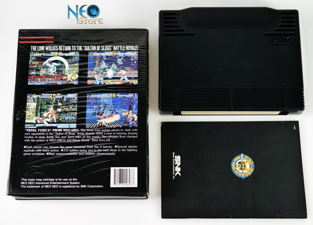 NeoStore.com - Fatal Fury 2 English AES (Dog-Tag) NeoStore.com - Fatal Fury 2 English AES (Dog-Tag)