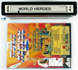 World Heroes English MVS cartridge