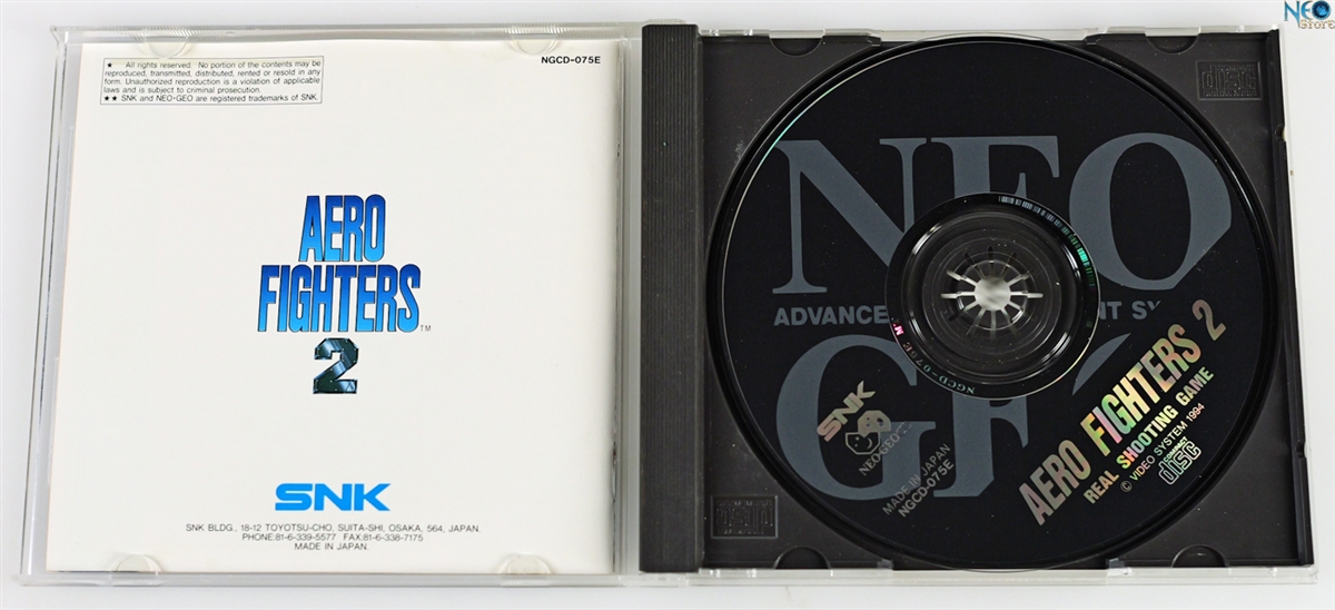 NeoStore.com - Aero Fighters 2 English Neo-Geo CD
