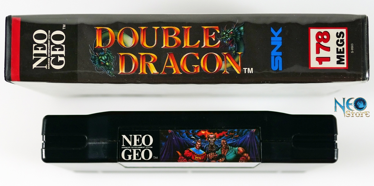 NEOGEO AES DOUBLE DRAGON SNK NGH-082 Technos Japan original