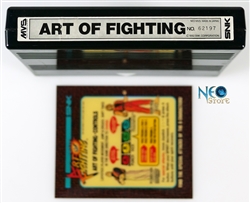 Art of Fighting English MVS cartridge