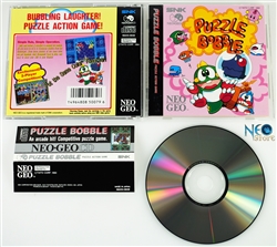 Puzzle Bobble (Bust-A-Move) English Neo-Geo CD