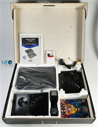 U.S. English Gold system Neo-Geo AES console boxed